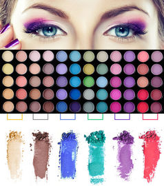 女性のための専門の目の構造の化粧品78色のアイシャドウのパレット